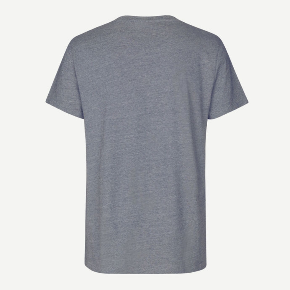 SAMSØE SAMSØE Men's Kronos Tee In Total Eclipse M. - Picture 2 of 2